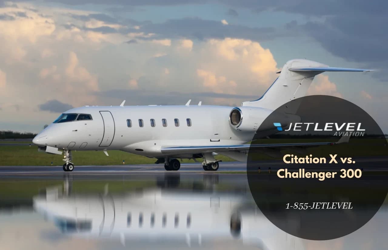 Citation X Vs Challenger 300 1280X824