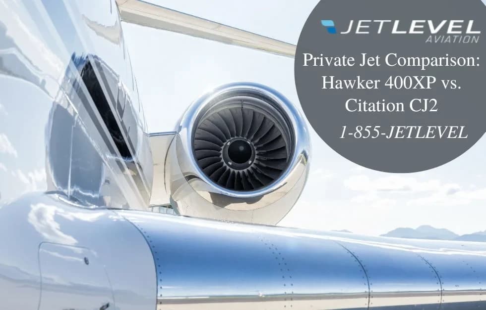 Private Jet Comparison Hawker 400 X P Vs. Citation C J2
