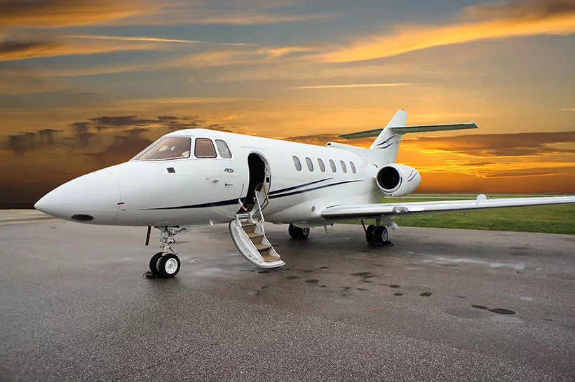 a popular Mid size private jet type