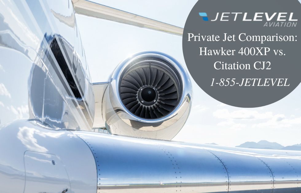Private Jet Comparison: Hawker 400XP vs. Citation CJ2