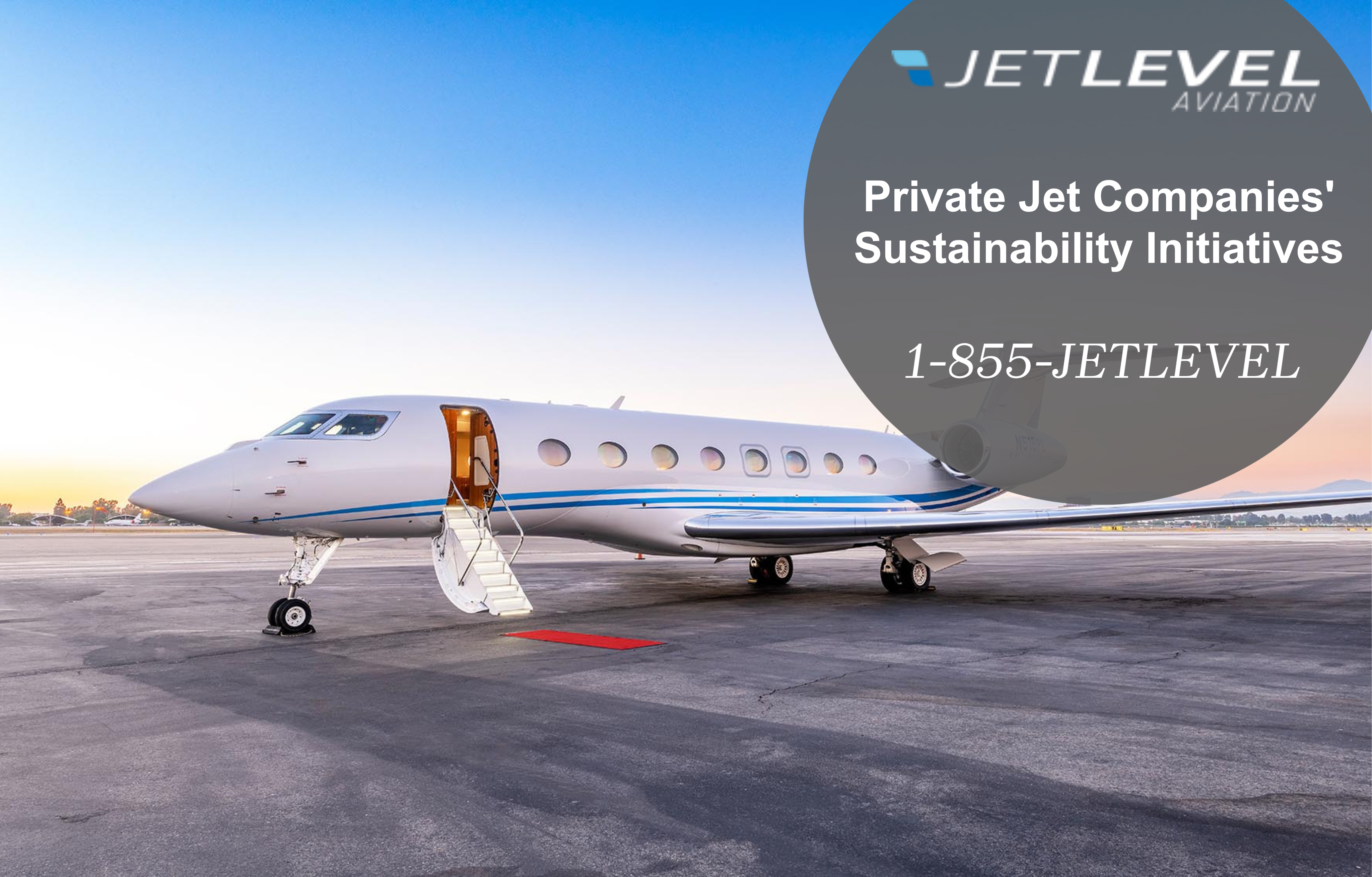 Private Jet Companies' Sustainability Initiatives