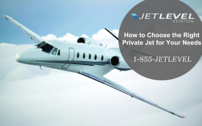 How to Choose the Right Private Jet for Your Needs
