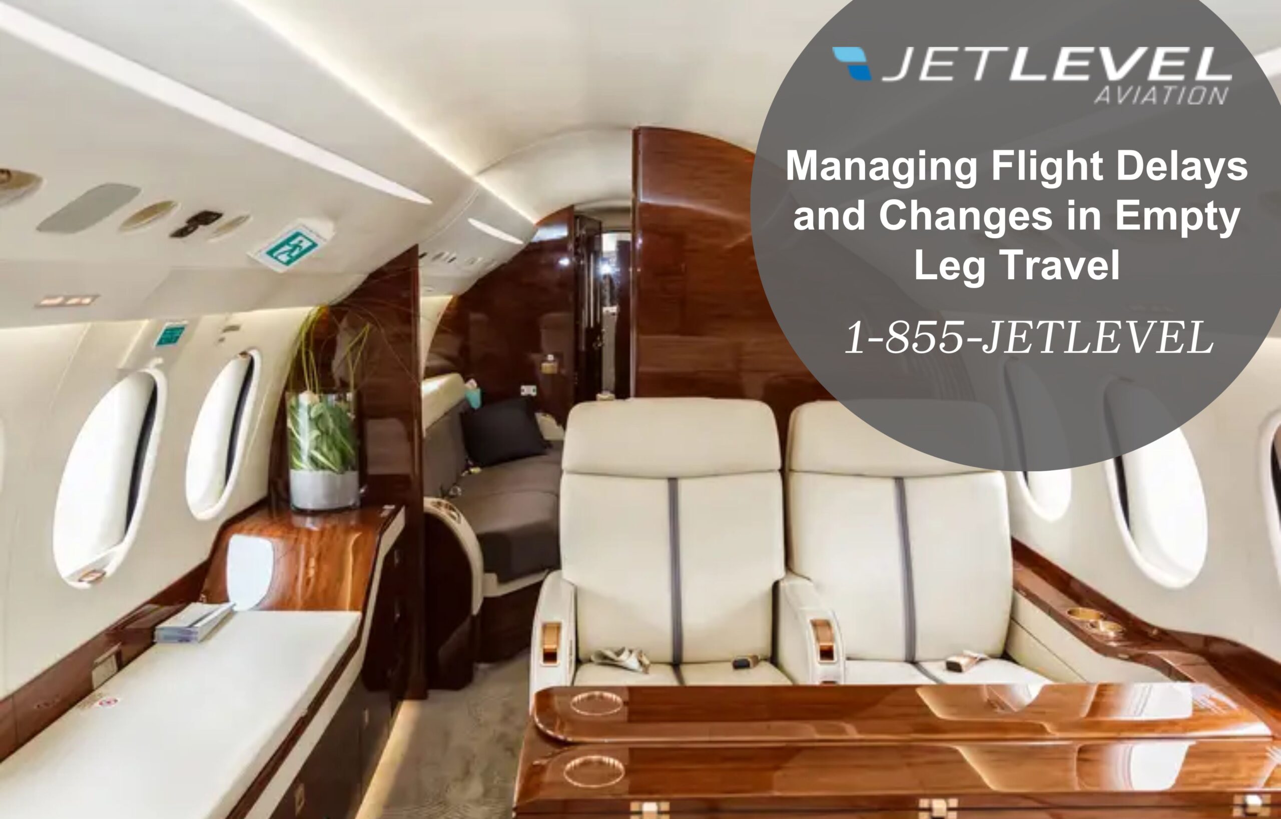 Managing Flight Delays and Changes in Empty Leg Travel