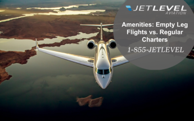 Amenities: Empty Leg Flights vs. Regular Charters