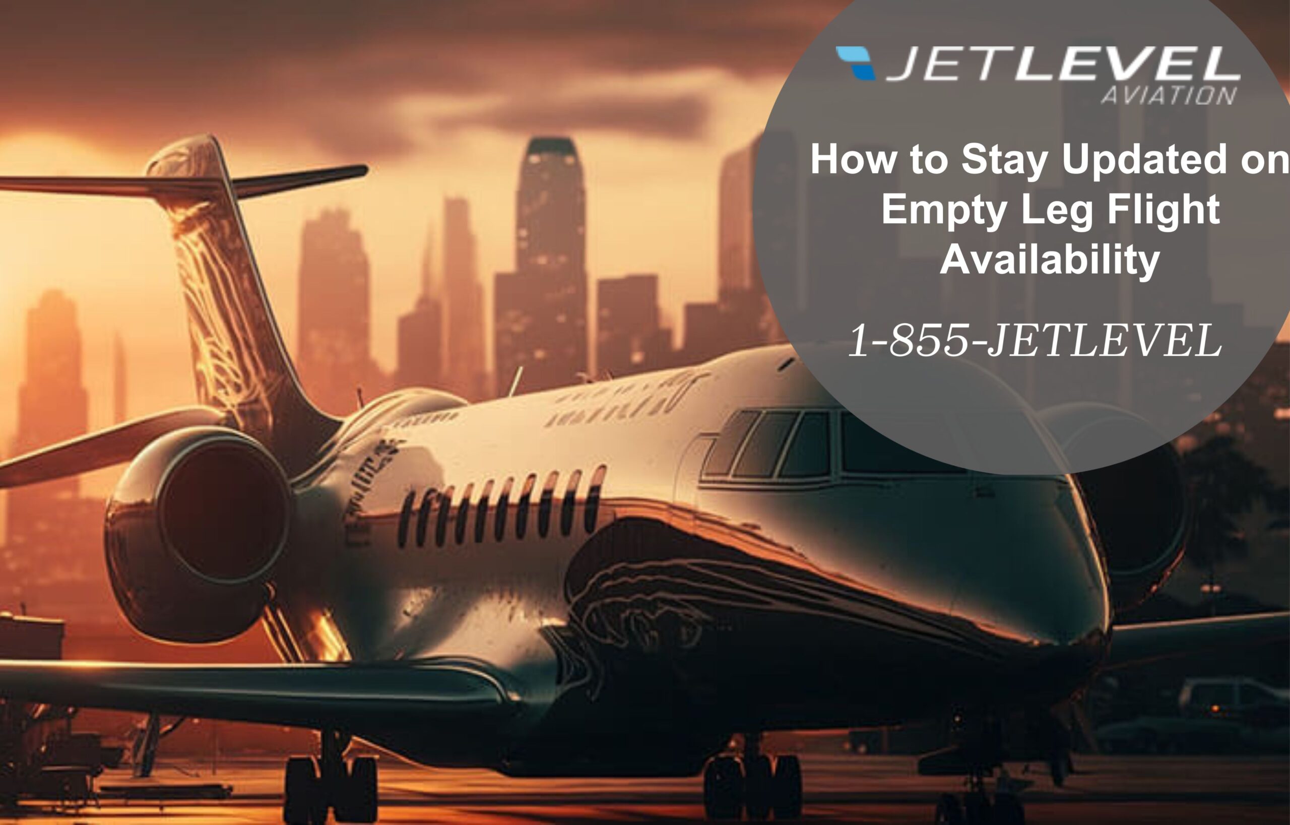How to Stay Updated on Empty Leg Flight Availability