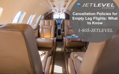 Cancellation Policies for Empty Leg Flights: What to Know